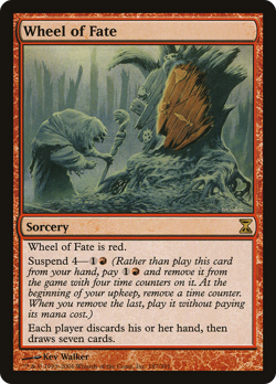 Wheel of Fate #187 (MP) Time Spiral TSP Magic MTG - Image 1