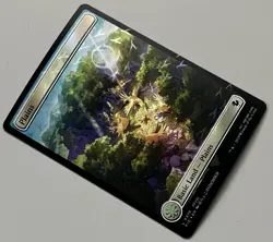 MTG Final Fantasy Commander Basic Land Plains COMMON CHOCOBO TRACK FOIL #0478 - Image 2
