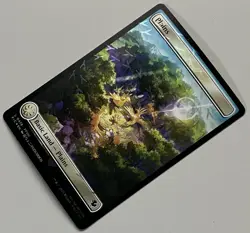 MTG Final Fantasy Commander Basic Land Plains COMMON CHOCOBO TRACK FOIL #0478 - Image 3