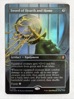 Sword of Hearth and Home (Borderless) Commander: Teenage Mutant Ninja Turtles... - Image 1