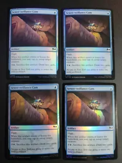 Sewer-veillance Cam (X4 Foil) Common MTG Ninja Turtles - Image 1