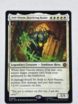 Magic The Gathering Spider-Man - Anti-Venom, Horrifying Healer - Regular M 0001 - Image 1