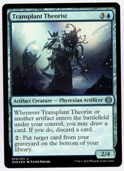 Transplant Theorist 073/271 Uncommon Foil All Will Be One MTG Near Mint - Image 1