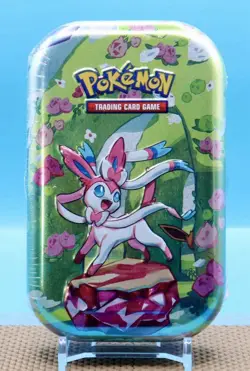 Pokemon TCG: Scarlet & Violet Prismatic Evolutions Mini Tin Sylveon💥 - Image 1