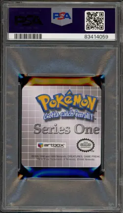 Pokemon Articuno Action Flipz Series One #76 PSA 9 Mint - Image 2