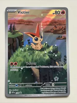 Victini 208 - Pokemon TCG - Scarlet & Violet Full Art Black Star Promo Holo - Image 1