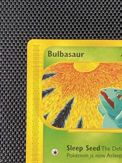 BULBASAUR 95/165 Expedition NON-HOLO E-Series / E-Reader Pokemon TCG card LP/NM - Image 2