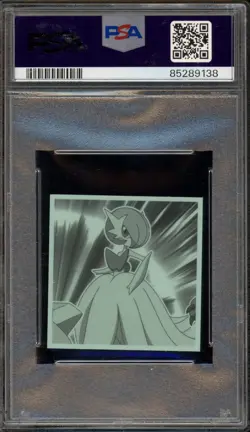 Pokemon Gigantamax Gengar Lotte Pokemon Series 4 Wafer Stickers JPN #19 PSA 10 - Image 2