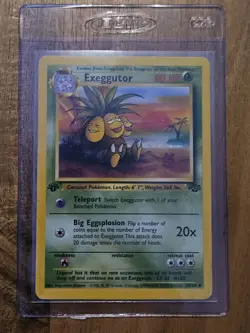 1st Edition Exeggutor Uncommon Lp/Exc - 35/64 Jungle - WOTC Pokemon TCG 1999 - Image 1