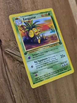 1st Edition Exeggutor Uncommon Lp/Exc - 35/64 Jungle - WOTC Pokemon TCG 1999 - Image 3