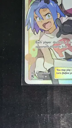 Pokemon Jessie & James 68/68 Hidden Fates Full Art Ultra Rare Holo Trainer Card - Image 3