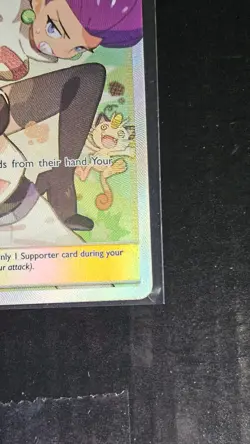 Pokemon Jessie & James 68/68 Hidden Fates Full Art Ultra Rare Holo Trainer Card - Image 4