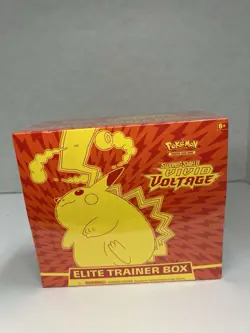 Pokemon Sword & Shield Vivid Voltage Elite Trainer Box Pikachu English TCG - Image 1