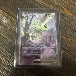 Pokemon Celebi V Full Art Ultra Rare Holo Swsh08 Fusion Strike 245/264 Card - Image 1