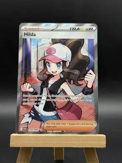Pokemon TCG - Hilda 164/086 Sv: White Flare Holo Ultra Rare - NM - Image 1