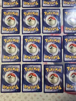 Complete Common & Uncommon 1st Edition Fossil Set For Pokemon WOTC TCG Cards. - Image 4