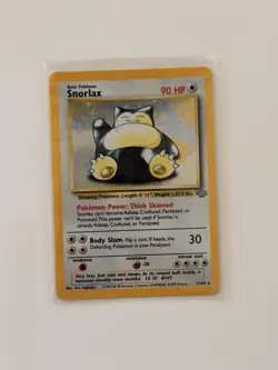 Pokemon TCG Snorlax 11/64 Jungle Holo Rare - Image 1