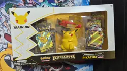 Pokemon TCG Celebrations Pikachu VMAX Premium Figure Collection Box Sealed - Image 1