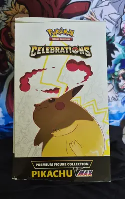 Pokemon TCG Celebrations Pikachu VMAX Premium Figure Collection Box Sealed - Image 5