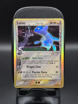Pokemon TCG Latios 9/113 EX Delta Species Holo Rare Basic Dragon 2005 Card LP-MP - Image 1