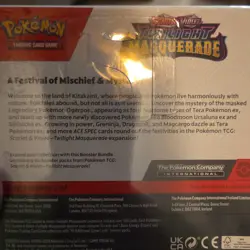 Pokemon Scarlet & Violet—Twilight Masquerade Booster Bundle 6-Pack - Image 2