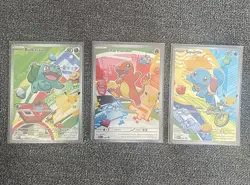 Pokemon 30th Anniversary First Partner Pack Charmander, Squirtle, Bulbasaur - Image 1