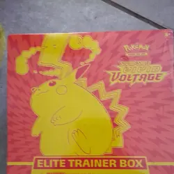 Pokemon TCG Sword & Shield Vivid Voltage Elite Trainer Box Pikachu English - Image 1