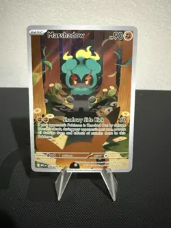Pokemon TCG Marshadow 146/132 ME01 Rare Mega Evolutions Illustration (NM) - Image 1