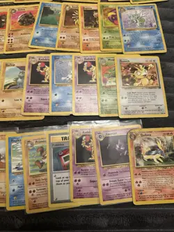 Pokemon Vintage Lot Shadowless Base Jungle Fossil Mostly MP-DMG - Image 3