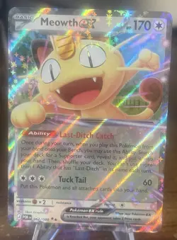 Meowth ex 062/088 Double Rare - Pokemon TCG Perfect Order - English - NM - Image 1