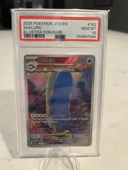 Wailord 162/159 PSA 10 GEM MINT Pokemon Journey Together Illustration Rare - Image 1
