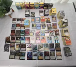 Mix Lot Of Trading Cards Magic The Gathering Pokemon Yugioh 2015-2024 Sleeves - Image 1