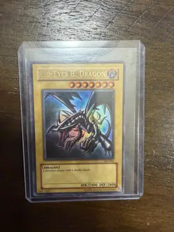 Yugioh Red-Eyes Black Dragon SDJ-001 Ultra Rare Starter Deck Joey HP - Image 1