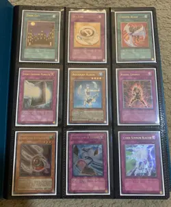 Yugioh Collection Binder Faded SDY Dark Magician, misprints, ultimate rares - Image 1
