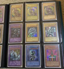 Yugioh Collection Binder Faded SDY Dark Magician, misprints, ultimate rares - Image 3