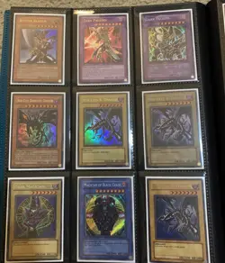 Yugioh Collection Binder Faded SDY Dark Magician, misprints, ultimate rares - Image 4