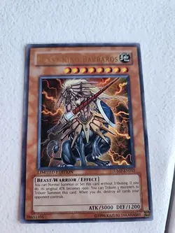 Yugioh Beast King Barbaros JUMP-EN032 Limited Edition (Ultra Rare) LP #Y208 - Image 1