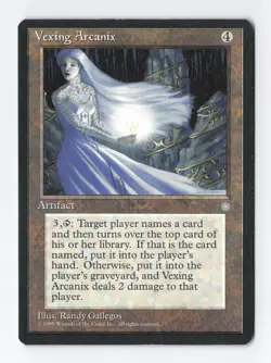 Vexing Arcanix Ice Age MTG Vintage Magic the Gathering Card LP/NM - Image 1