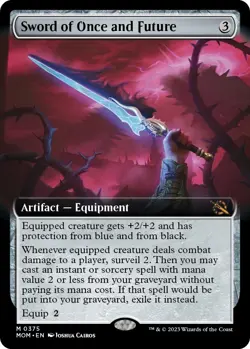 Sword of Once and Future (Extended Art) [MOM - 375] - NM [Foil] TCG MTG - Image 1