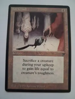 Life Chisel LP Legends MTG Magic the Gathering - Image 1