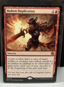 Molten Duplication Outlaws of Thunder Junction: the Big Score Regular NM - Image 1