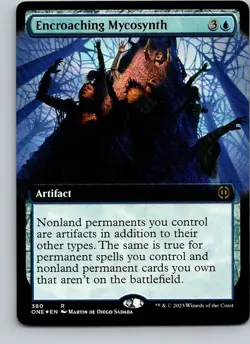 Encroaching Mycosynth | Phyrexia: All Will Be One ONE 380 | FOIL | NM | MTG - Image 1