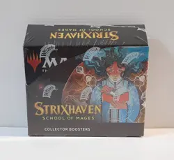 STRIXHAVEN SCHOOL OF MAGES COLLECTOR BOOSTERS - MTG BOX 12 PACKS FACTORY SEALED - Image 1