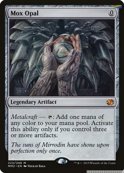 Mox Opal [MM2 - 223] - MP [Foil] TCG MTG - Image 1
