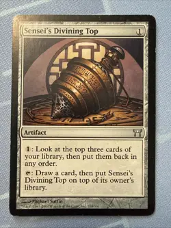 Sensei’s Divining Top 268/306 Champions Of Kamigawa Magic The Gathering 2004 - Image 1