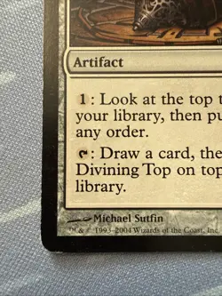 Sensei’s Divining Top 268/306 Champions Of Kamigawa Magic The Gathering 2004 - Image 5
