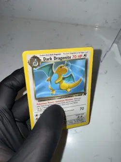 Pokemon Dark Dragonite Team Rocket Rare 22/82 Unlimited 70 HP 2000 Trading Card - Image 3