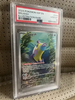 2024 POKEMON SSP EN-SURGING SPARKS ILLUSTRATION RARE #200 BRUXISH PSA 10 - Image 2