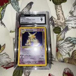 CGC 9 2002 POKEMON LEGENDARY COLLECTION #1 ALAKAZAM-HOLO - Image 2