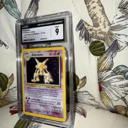 CGC 9 2002 POKEMON LEGENDARY COLLECTION #1 ALAKAZAM-HOLO - Image 3